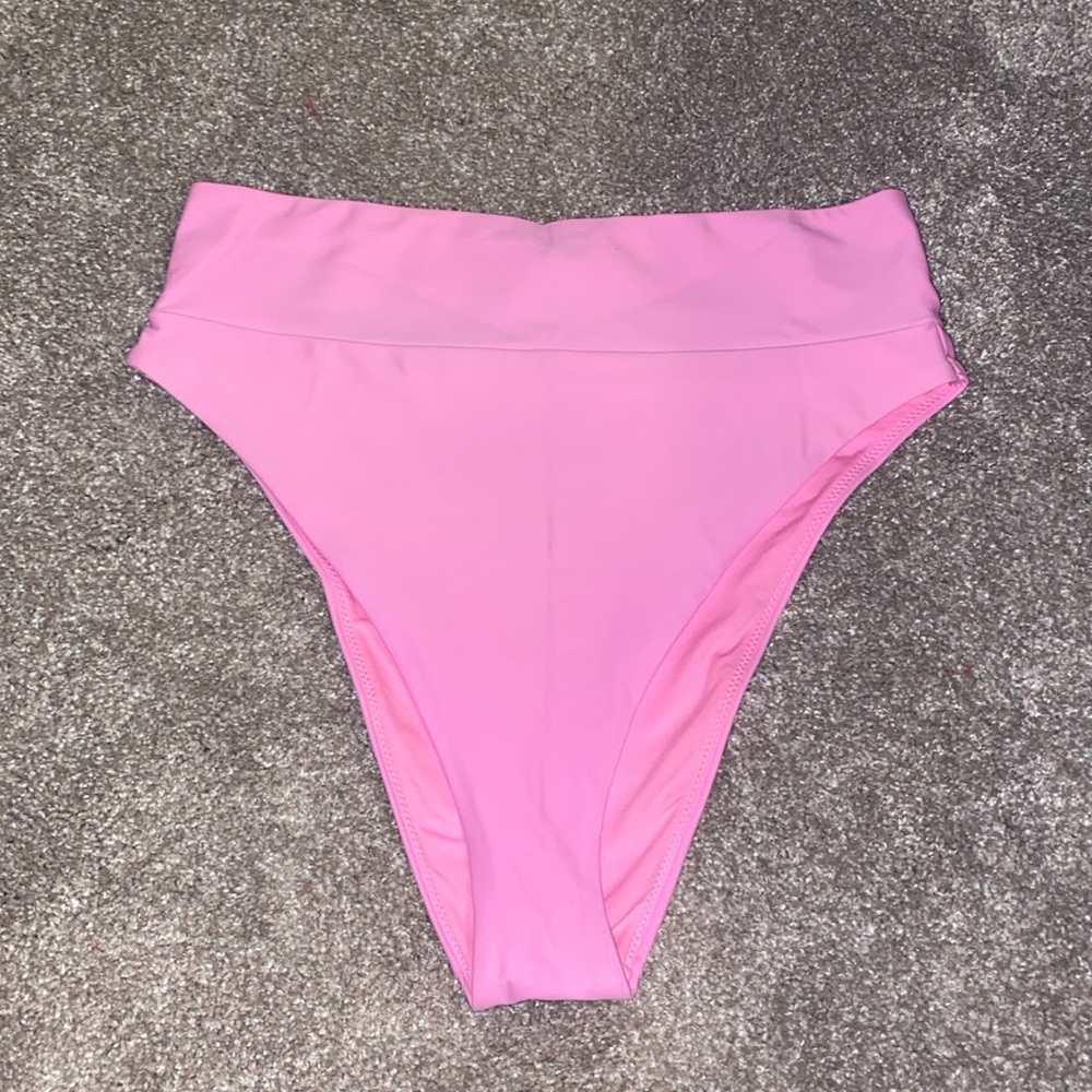 Aerie High Cut High Rise Cheeky Bikini Bottom